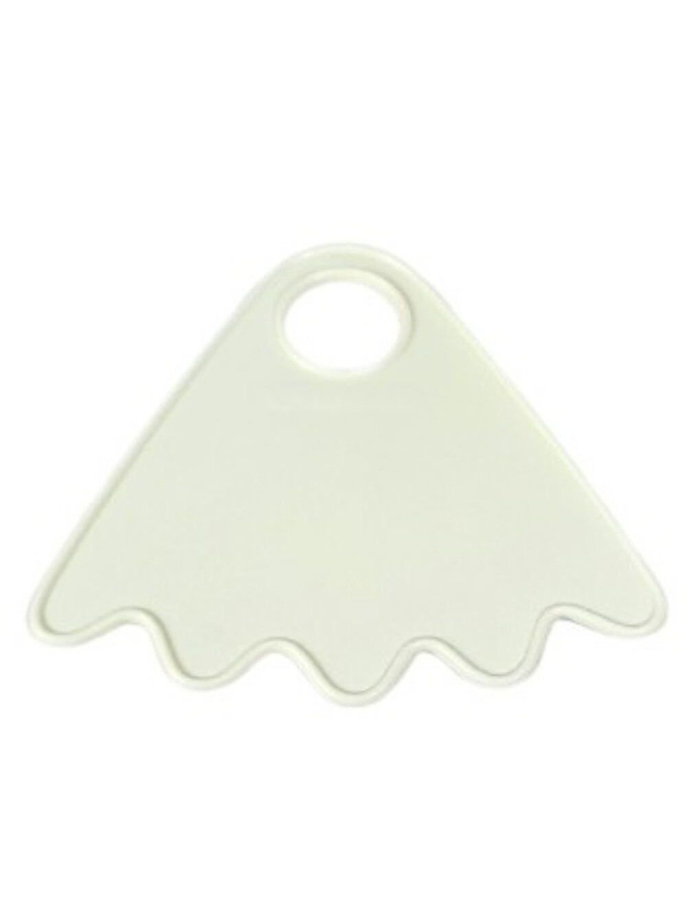 Tupperware White Finger Nail Polisher Manicure Tool